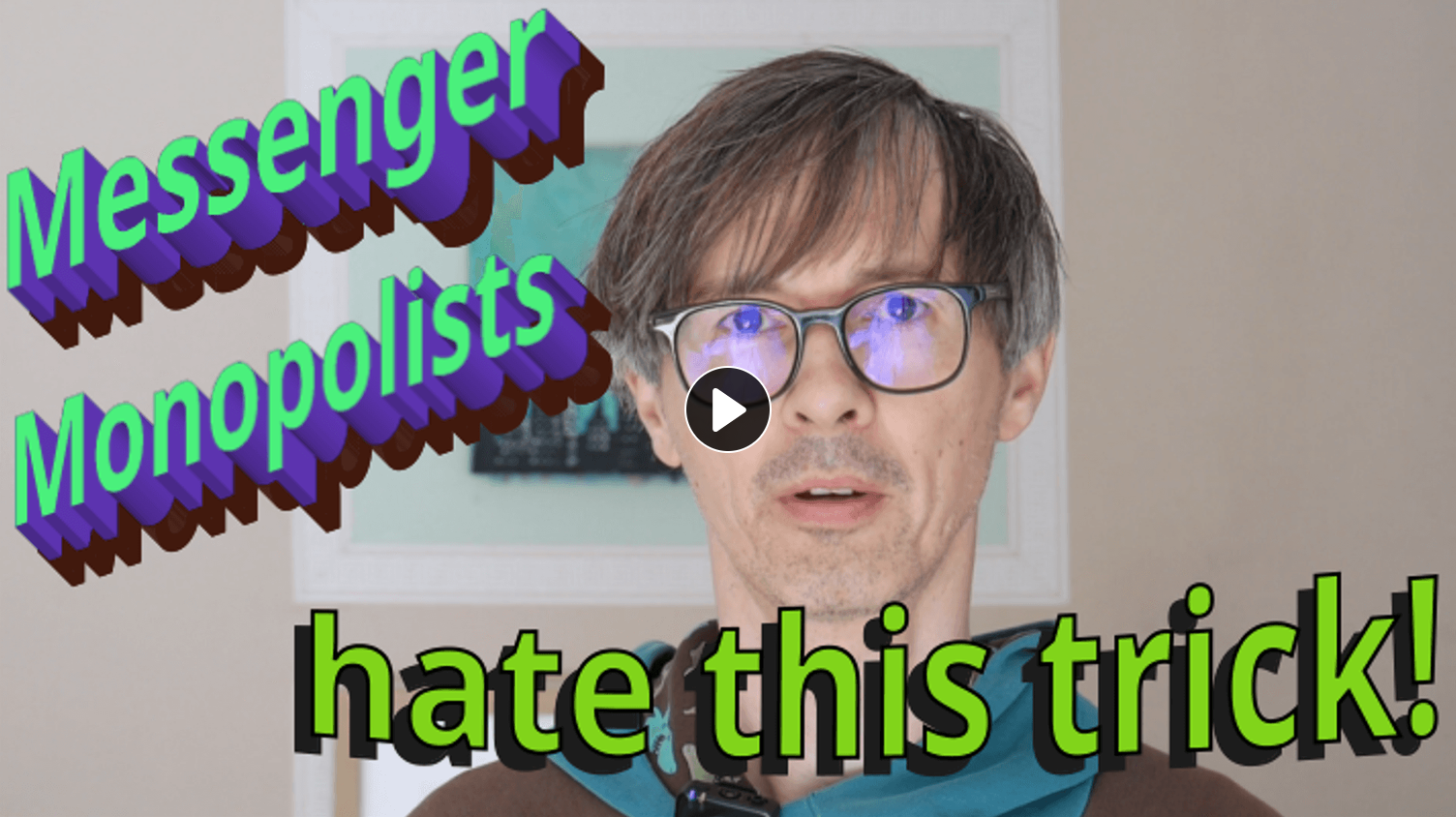 Messenger Monopolists hate this trick!